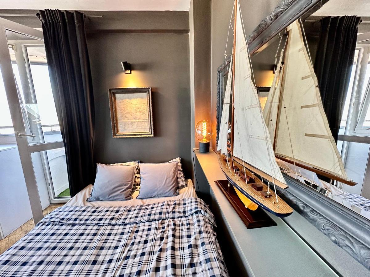 Super Apartament Grey Centrum 2X Metro Fast Wifi 300 Mbs Netflix Appletv Smarttv Spotify Panorama Miasta 华沙 外观 照片