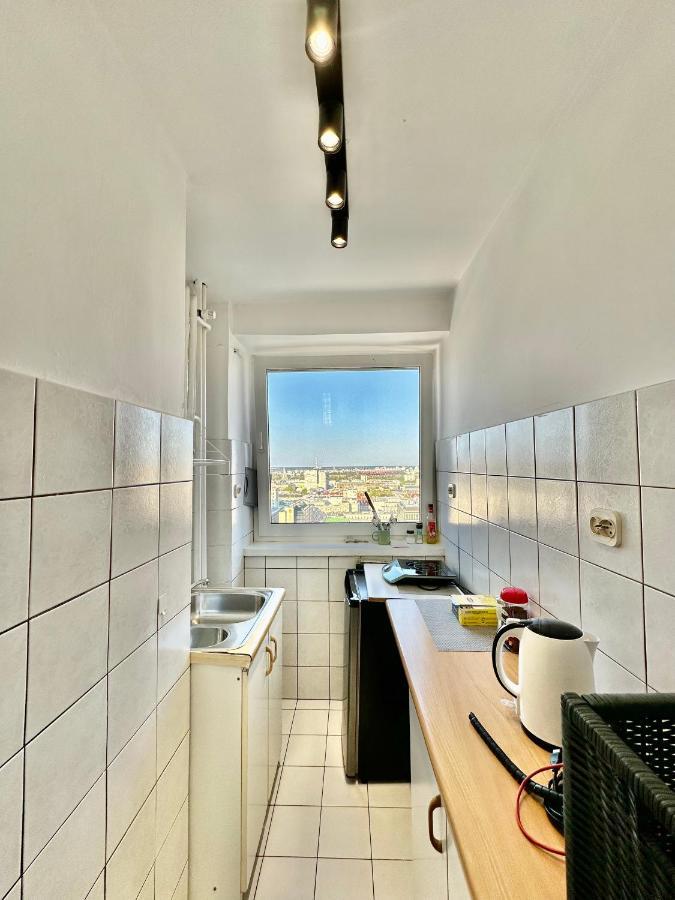Super Apartament Grey Centrum 2X Metro Fast Wifi 300 Mbs Netflix Appletv Smarttv Spotify Panorama Miasta 华沙 外观 照片