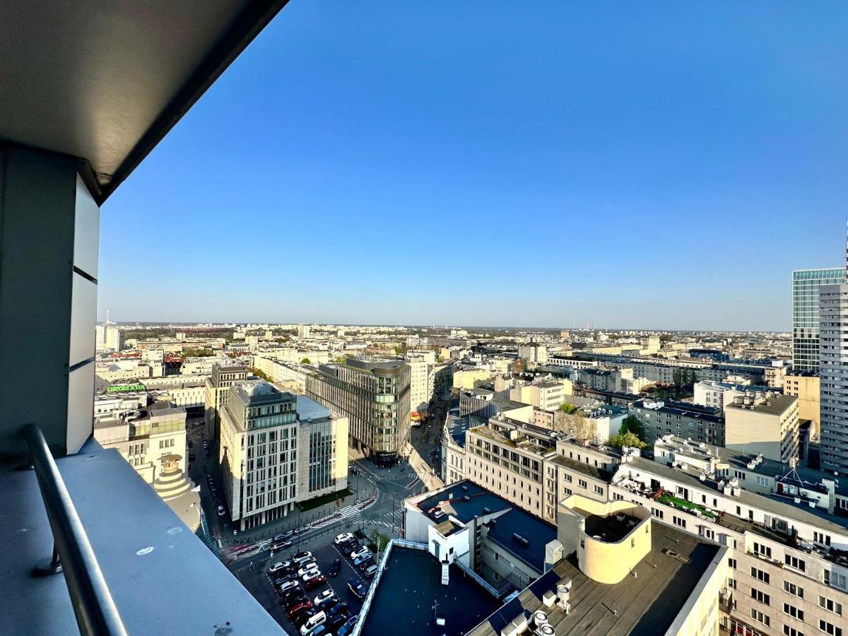 Super Apartament Grey Centrum 2X Metro Fast Wifi 300 Mbs Netflix Appletv Smarttv Spotify Panorama Miasta 华沙 外观 照片