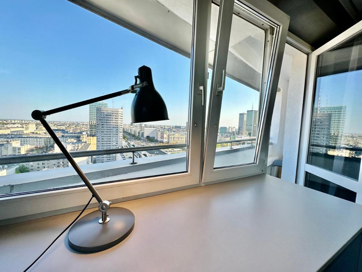 Super Apartament Grey Centrum 2X Metro Fast Wifi 300 Mbs Netflix Appletv Smarttv Spotify Panorama Miasta 华沙 外观 照片
