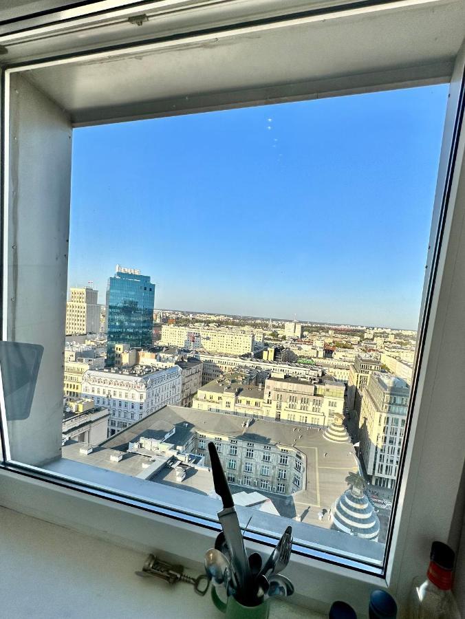 Super Apartament Grey Centrum 2X Metro Fast Wifi 300 Mbs Netflix Appletv Smarttv Spotify Panorama Miasta 华沙 外观 照片
